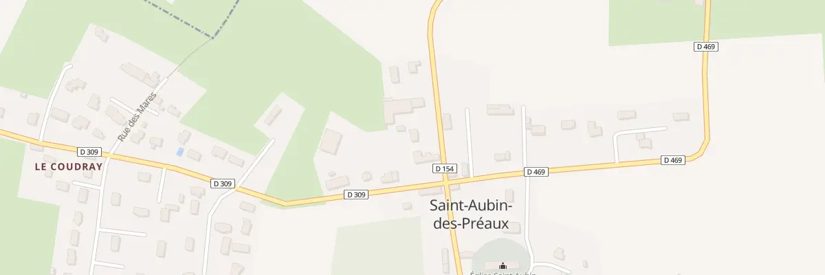 Plan du 61 Rte de la Sabotière à Saint-Aubin-des-Préaux