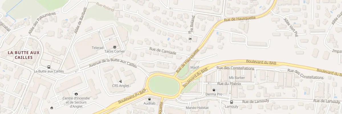 Plan du 3 Rue de Camiade à Anglet