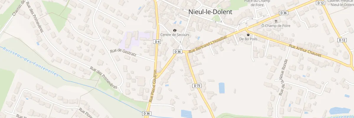 Plan du 3 Rue Aimé Bureau à Nieul-le-Dolent