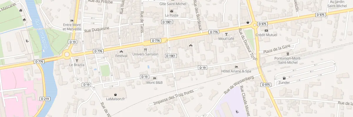Plan du 5 Rue Leconte de Lisle Pontorson à Pontorson