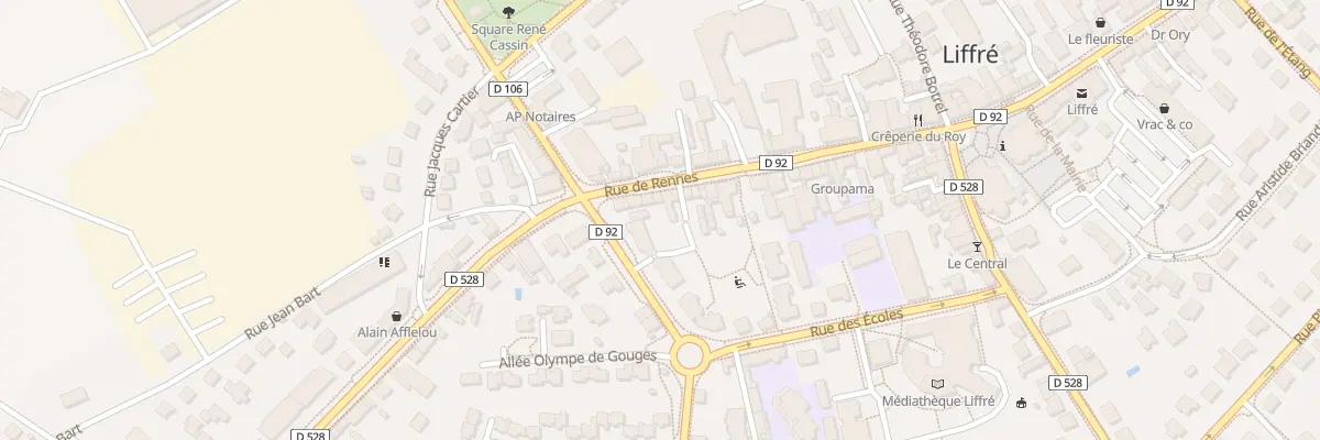 Plan du 35 Rue de rennes à Liffré