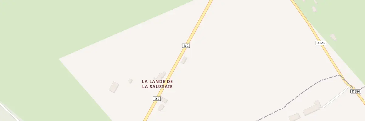 Plan du 3 La Lande de Saussaie à Sainte-Colombe