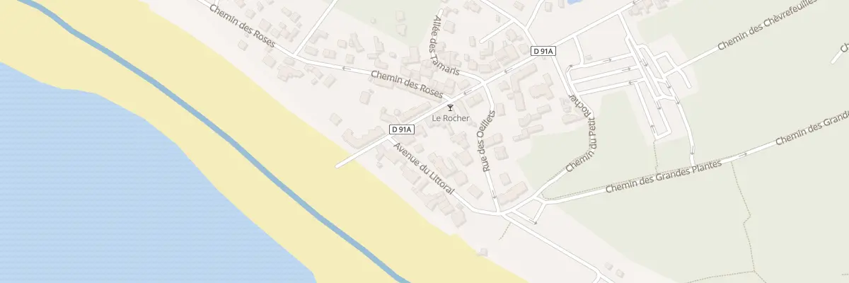 Plan du 1421 Av du Docteur Mathevet à Longeville-sur-Mer