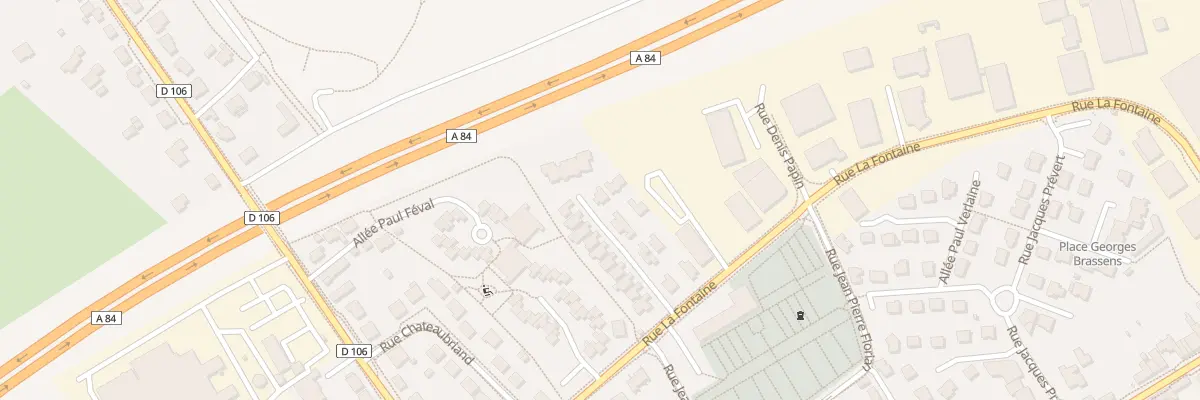 Plan du 20 Rue guy de maupassant à Liffré