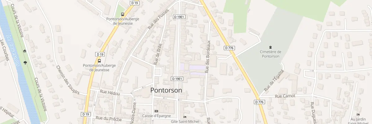 Plan du 42B Rue St Michel - Pontorson à Pontorson