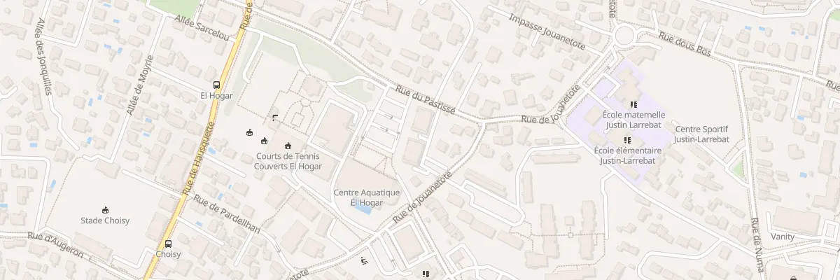 Plan du 67 Rue de Jouanetote à Anglet