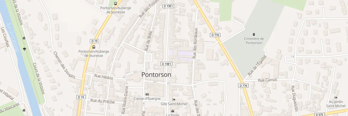 Plan du 42 Rue St Michel - Pontorson à Pontorson