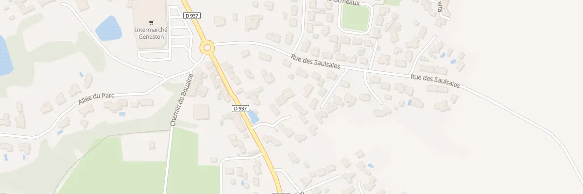 Plan du 12B Rue des Saulsaies à Geneston
