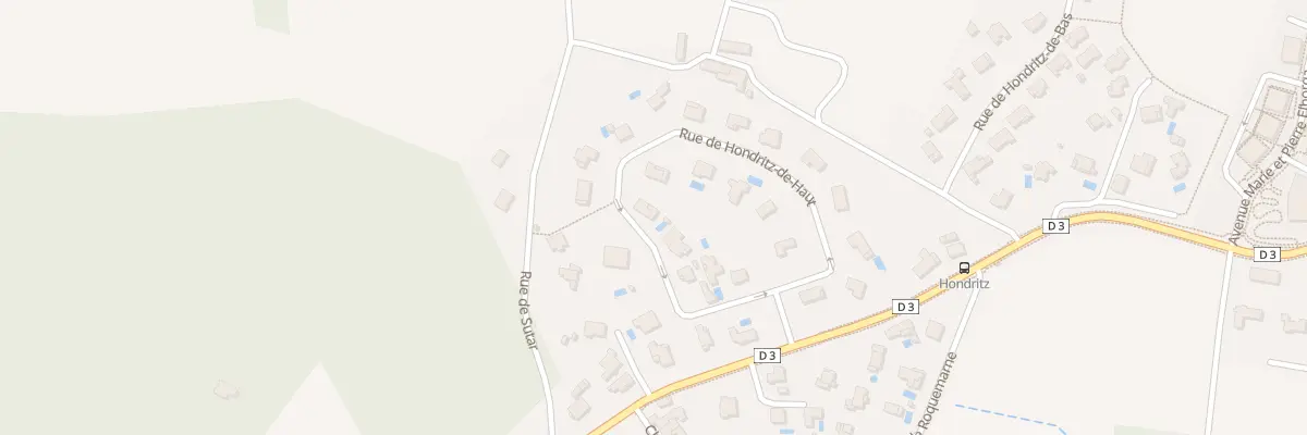 Plan du 10 Rue Hondritz de Haut à Anglet
