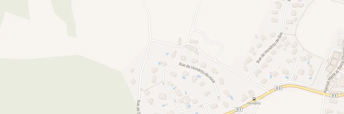 Plan du 19 Rue Hondritz de Haut à Anglet