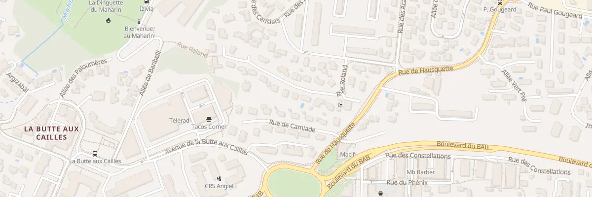 Plan du 13 Rue Roland à Anglet