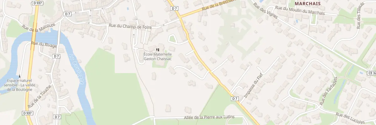 Plan du 20 Rue des volettes à Rocheservière