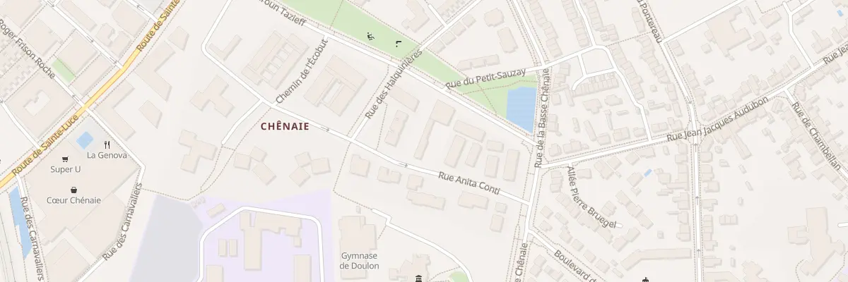 Plan du 35 Rue de la Basse Chénaie à Nantes