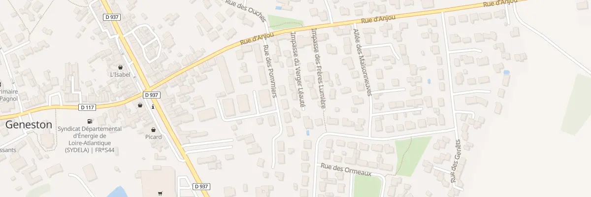 Plan du 6 Imp du Verger Leaute à Geneston