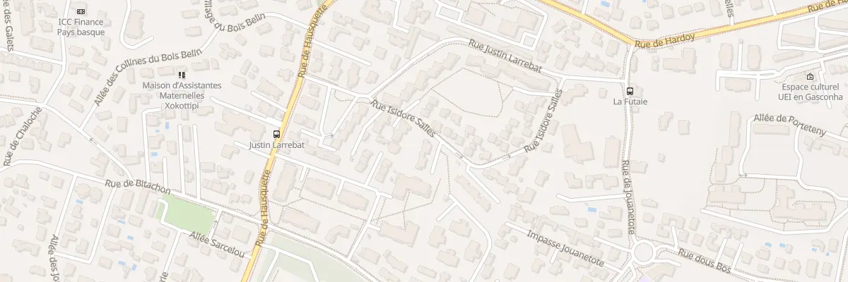 Plan du 15B Rue du Pastissé à Anglet