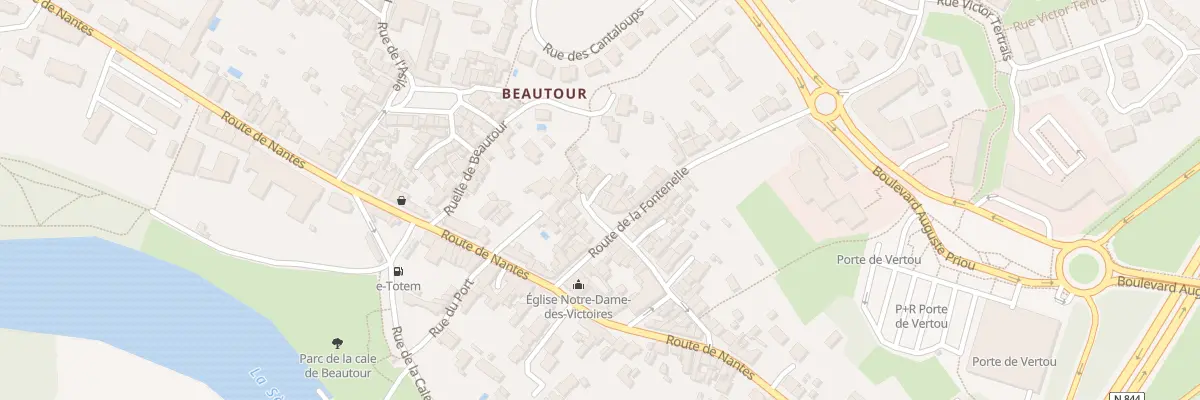 Plan du 58 Rue de la Bussaudière à Vertou