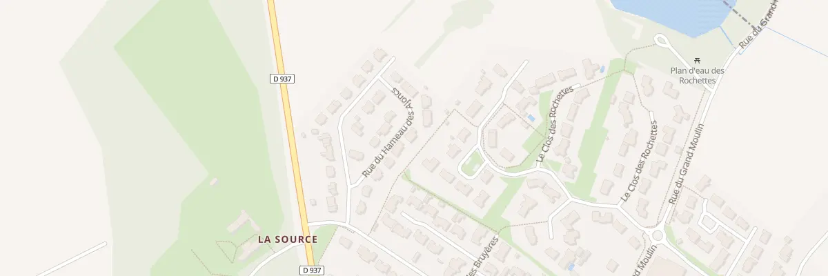 Plan du 21 Rue du hameau des ajoncs à Rocheservière