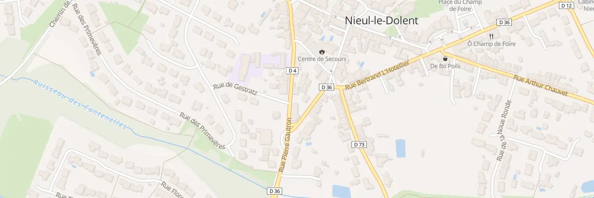 Plan du 15 Rue Pierre Gautron à Nieul-le-Dolent