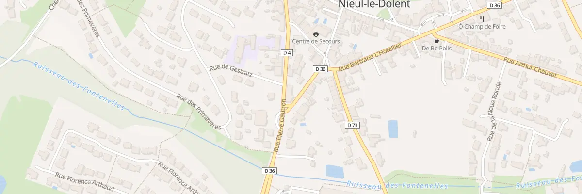 Plan du 17 Rue Pierre Gautron à Nieul-le-Dolent