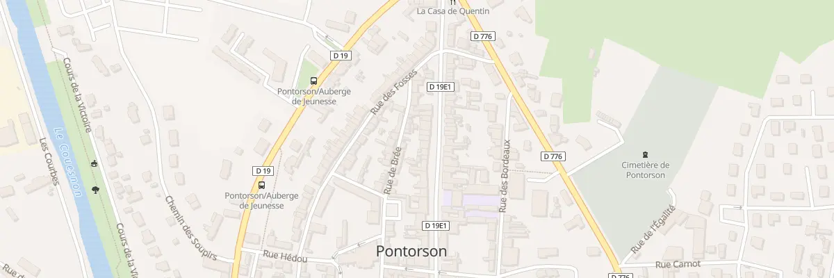 Plan du 51 Rue St Michel - Pontorson à Pontorson
