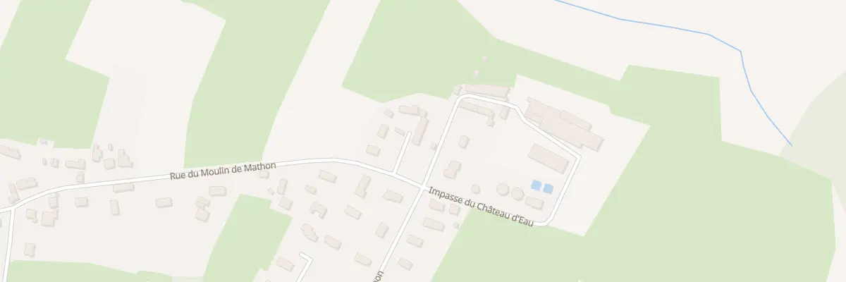 Plan du 79 Rte du Moulin de Mathon à Lessay