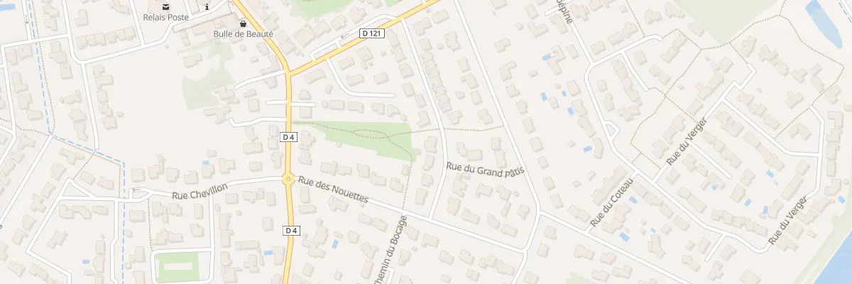 Plan du 14 Rue des quatre vents à La Genétouze
