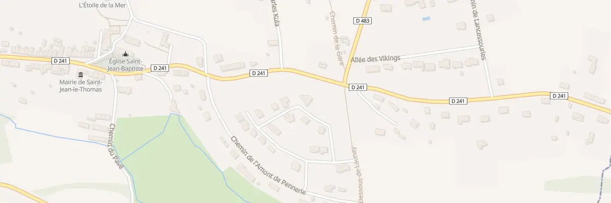 Plan du 9003 Che de l’Amont de Pennerie à Saint-Jean-le-Thomas