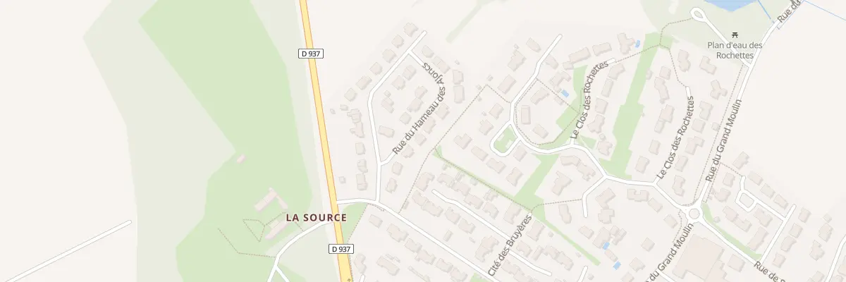 Plan du 15 Rue du hameau des ajoncs à Rocheservière