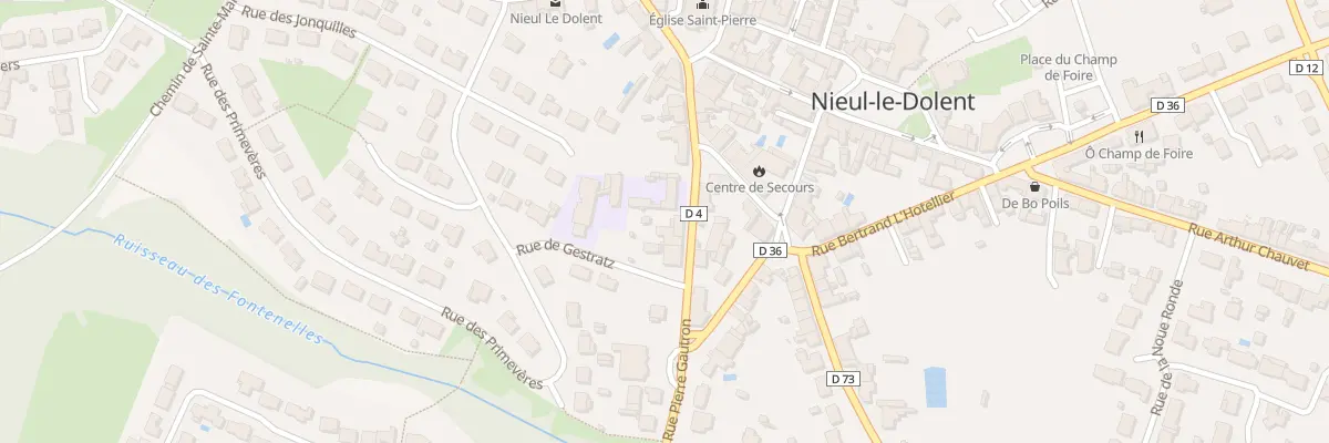 Plan du 10 Rue Pierre Gautron à Nieul-le-Dolent