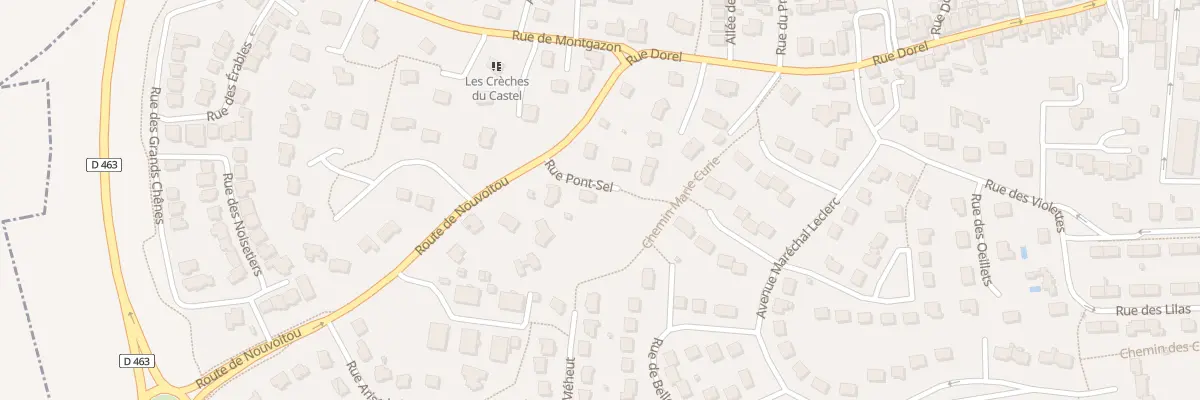 Plan du 2 Rue du Pont-Sel à Châteaugiron