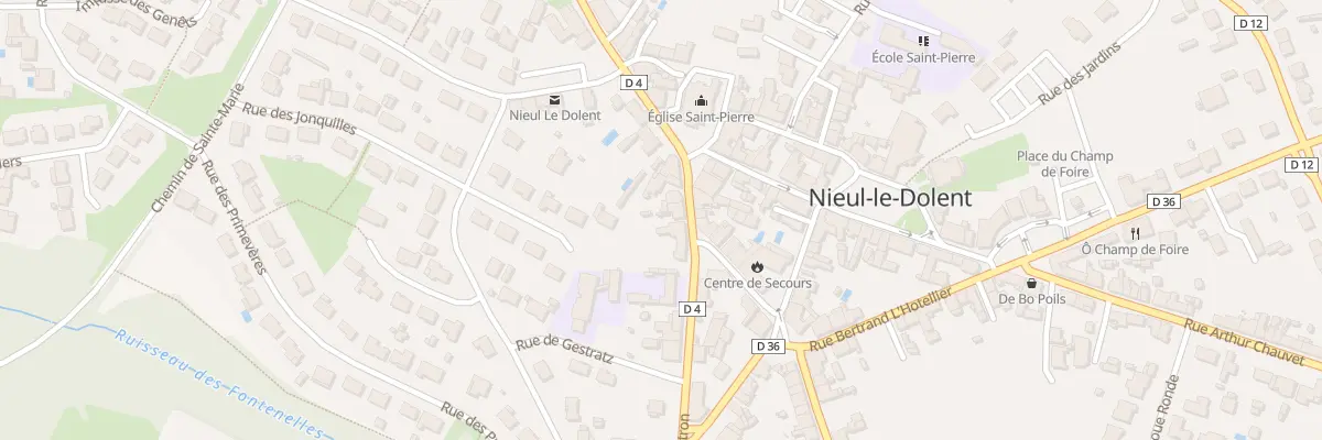 Plan du 4 Rue Pierre Gautron à Nieul-le-Dolent