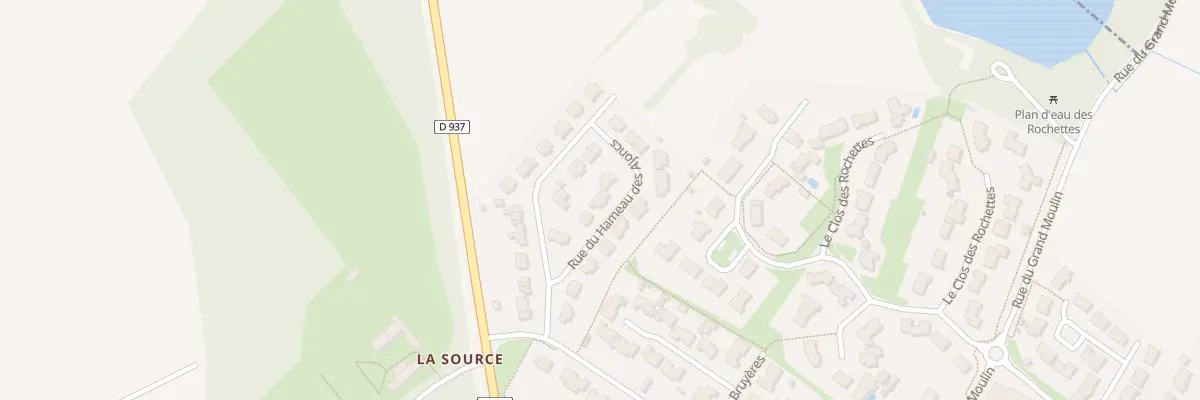 Plan du 10 Rue du hameau des ajoncs à Rocheservière