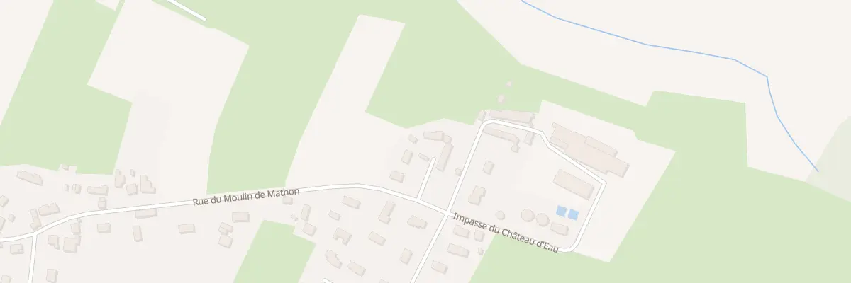 Plan du 75 Rue du Moulin de Mathon à Lessay