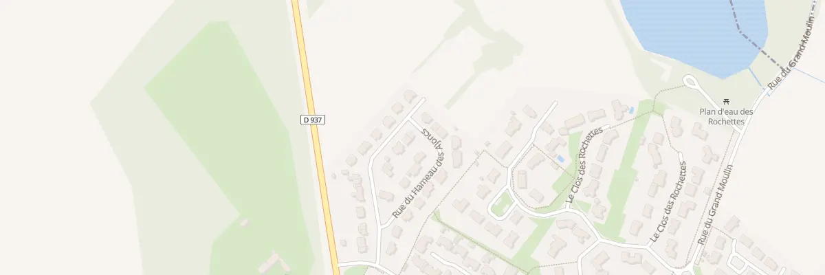 Plan du 16 Rue du hameau des ajoncs à Rocheservière