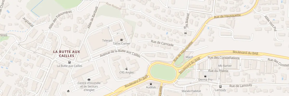 Plan du 11 Rue de Camiade à Anglet