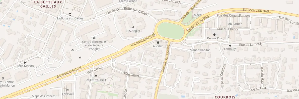 Plan du 115 Rue de Hausquette à Anglet