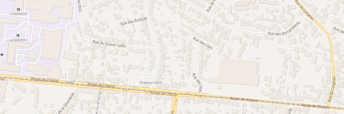 Plan du 18 Rue des Ecobuts à Saint-Sébastien-sur-Loire