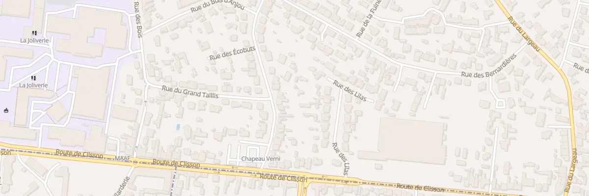 Plan du 24 Rue des Ecobuts à Saint-Sébastien-sur-Loire