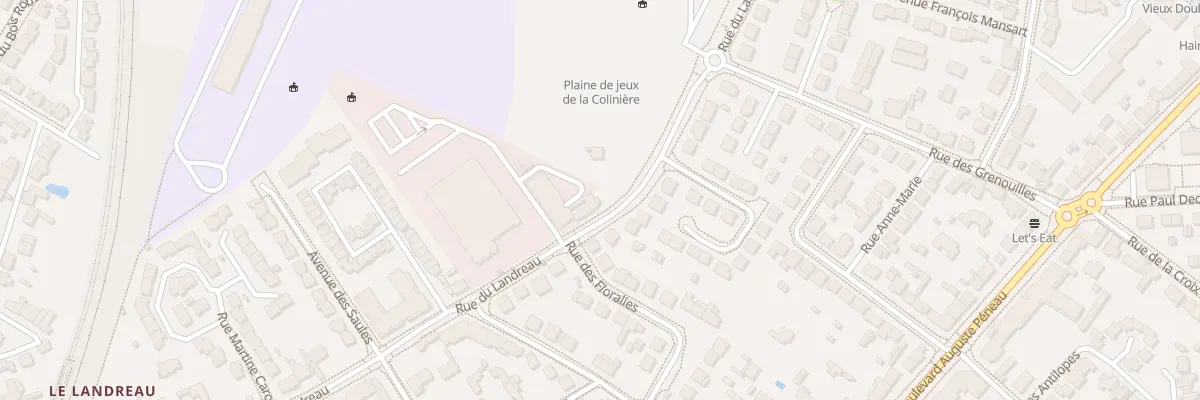 Plan du 119 Rue du Landreau à Nantes
