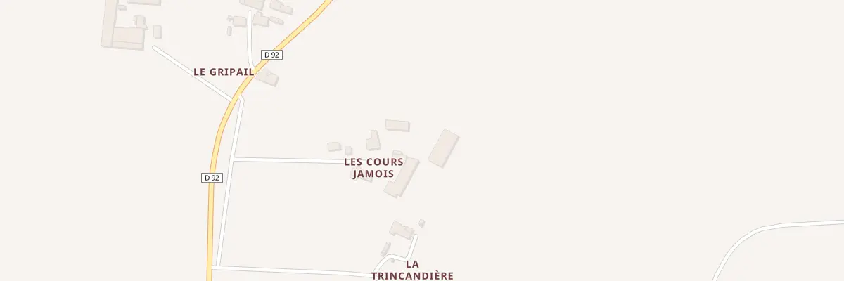 Plan du 18 Les Cours Jamois à Amanlis