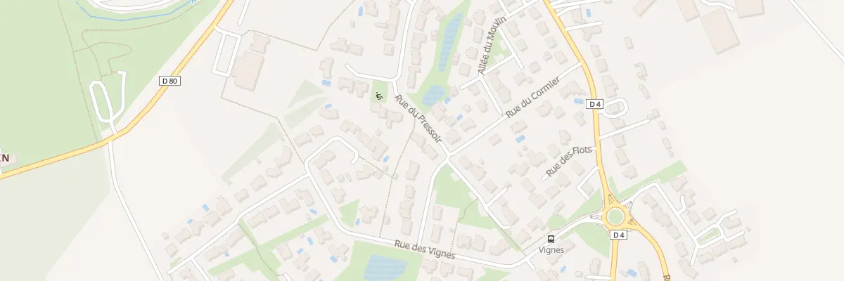 Plan du 3 Rue du pressoir à Aubigny-Les Clouzeaux