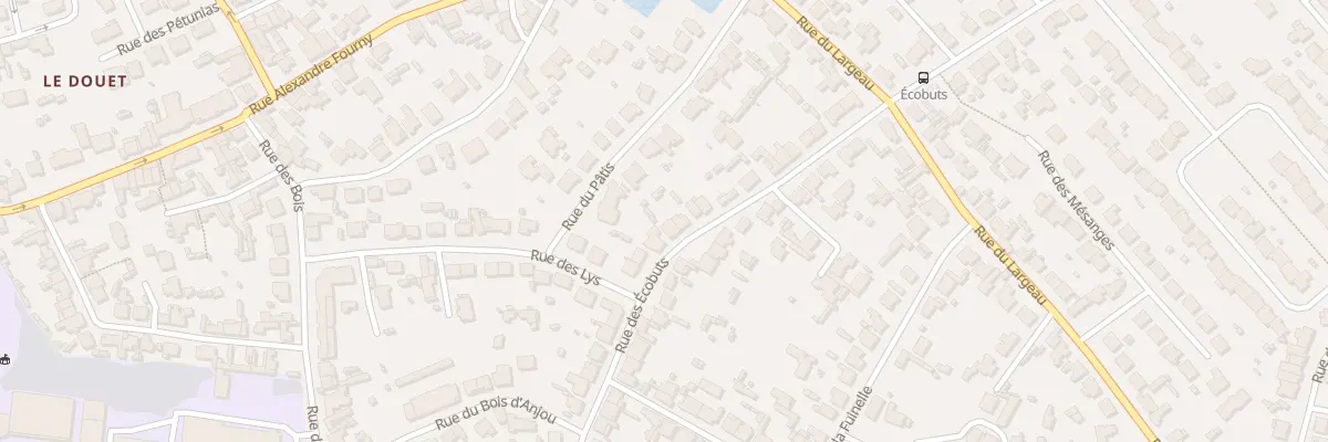 Plan du 45 Rue des Ecobuts à Saint-Sébastien-sur-Loire
