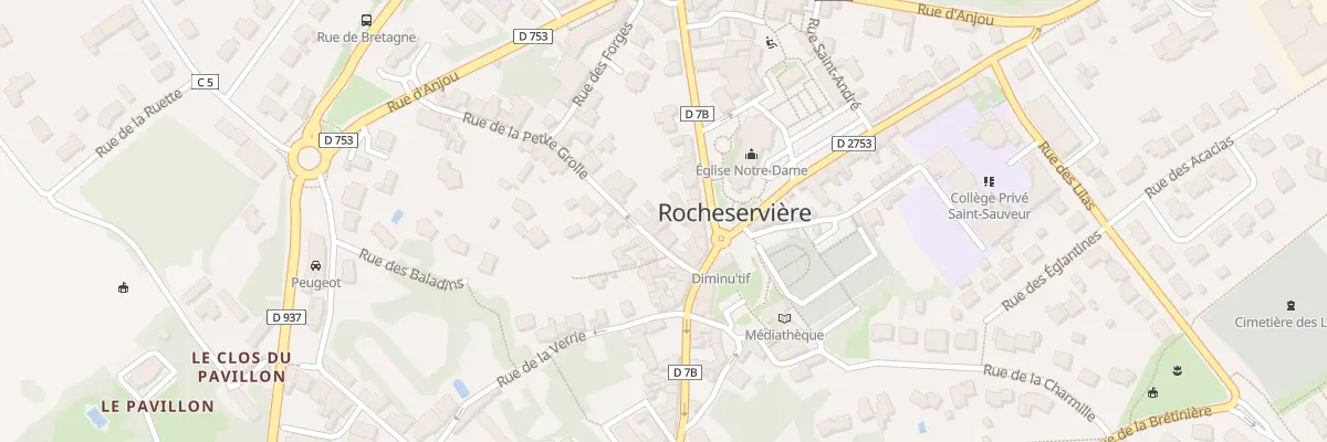 Plan du 4 Rue de la petite grolle à Rocheservière