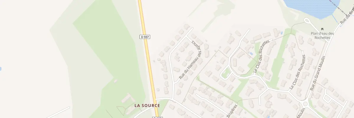 Plan du 26 Rue du hameau des ajoncs à Rocheservière