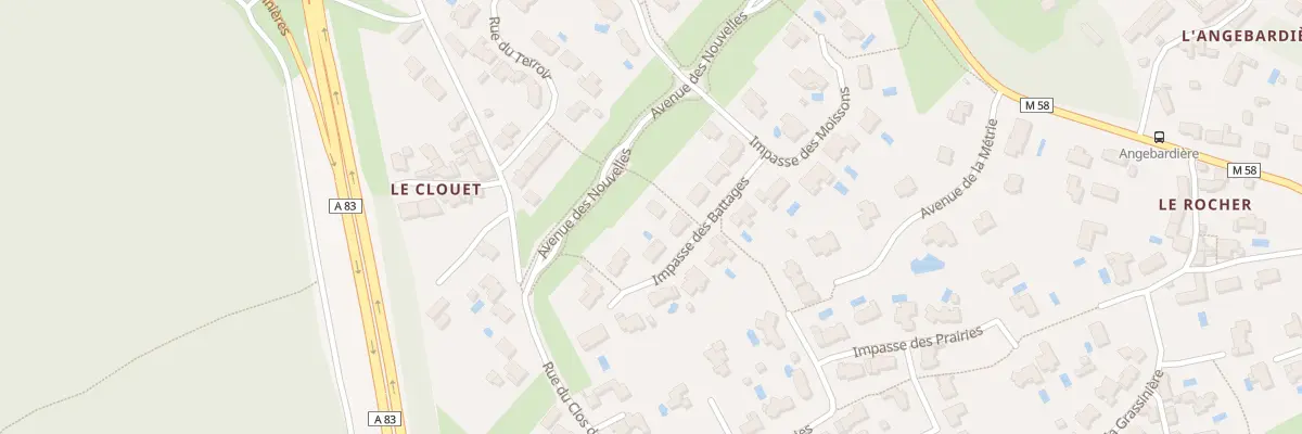 Plan du 8B Imp des Battages à Vertou