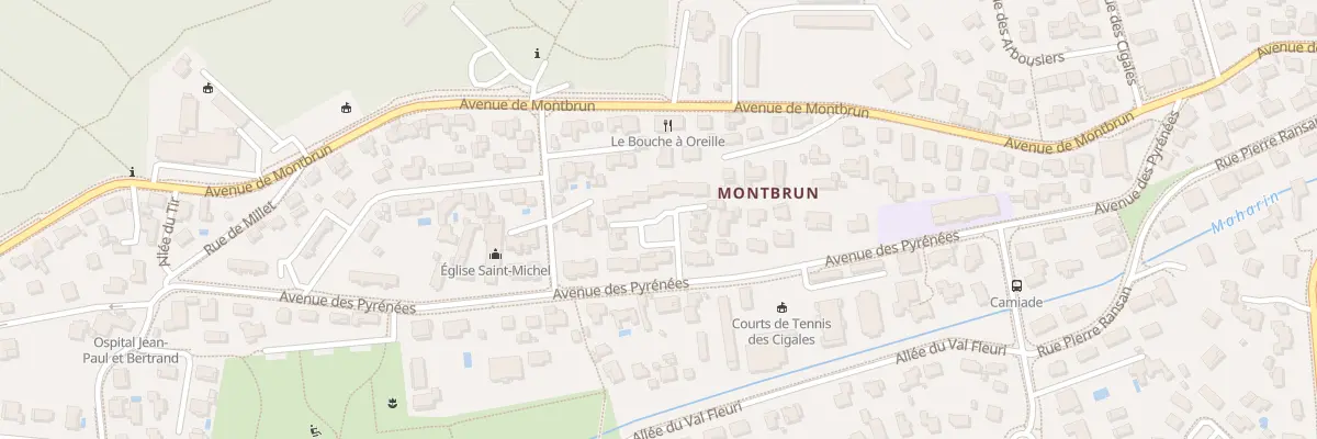 Plan du 11 Pl d’ Ossau à Anglet