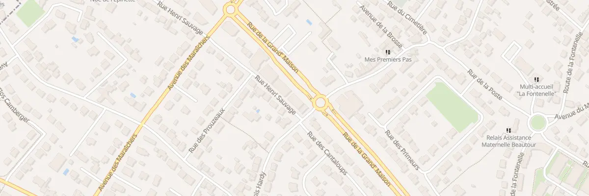 Plan du 4 Rue Henri Sauvage à Vertou