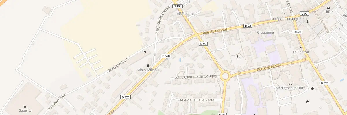Plan du 51 Rue de rennes à Liffré