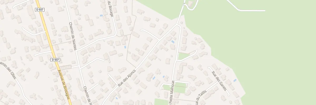Plan du 29 Rue des Ajoncs à Geneston