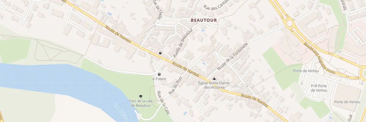 Plan du 71 Rte de Nantes à Vertou